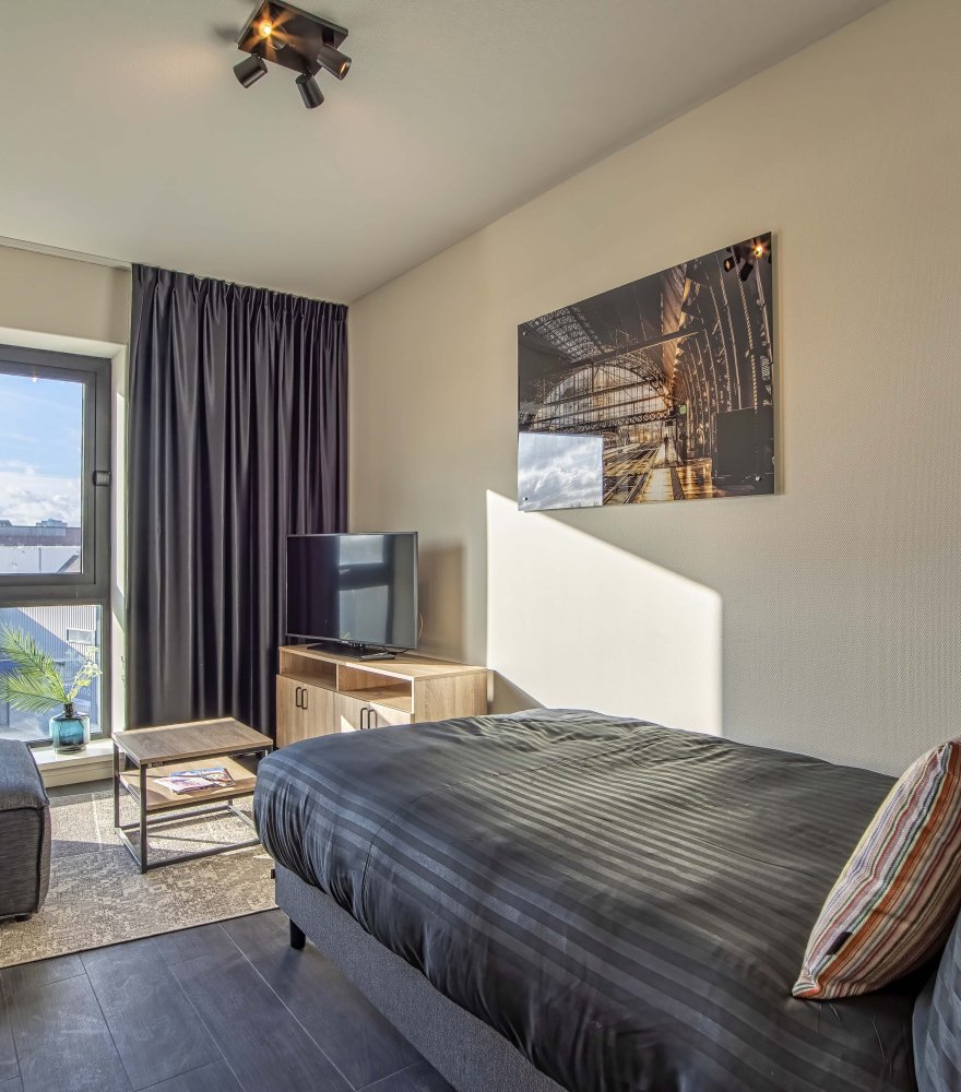 Gemeubileerde studio bij Amsterdam Minervahaven