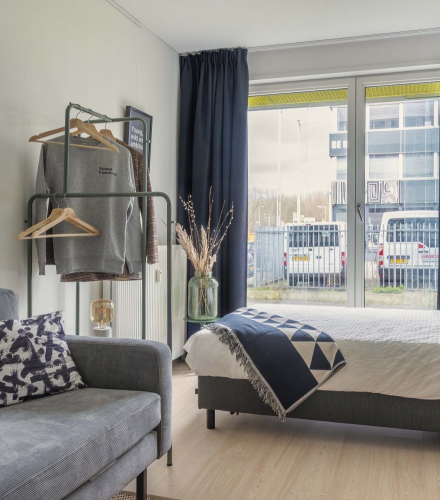 Estudio sin amueblar en Amsterdam Amstel
