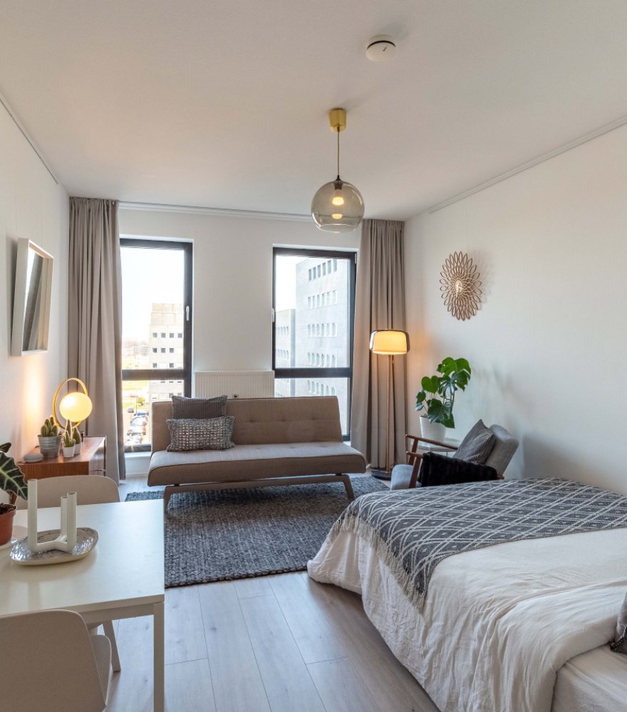 Unfurnished studio at Amsterdam NDSM